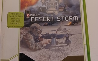 XBOX - Desert Storm (CIB) Kevät ALE!