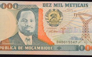 Mosambik 1991 10000 Meticais