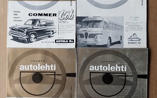 Suomen Autolehti vsk 1961 auto huoltamo öljy ...