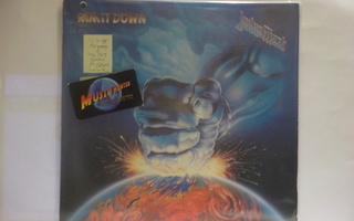 JUDAS PRIEST - RAM IT DOWN M-/EX+ US 1988 LP