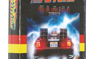 BACK TO THE FUTURE VHS STATIONERY SET	(74 989)	a5 notebook,p