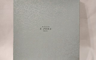 kelloliike E. Piira Hartola tuotepakkaus 1950-l