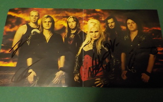 BATTLE BEAST 5x NIMMARIT BOOKLETISSA