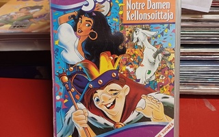 Singalong songs elokuvasta Notre Damen kellons. (Disney) VHS