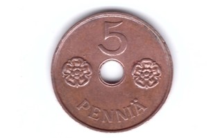 Suomi 5 Penniä 1941