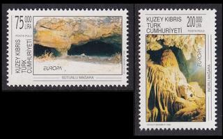 Turkki Kypros 499-500 ** Europa luonnonpuistot (1999)