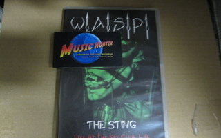 W.A.S.P. -STING: LIVE AT KEY CLUB L.A. DVD OUT OF PRINT UUSI