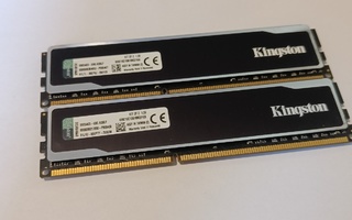 16GB (2x8GB) DDR3 1600MHZ Kingston hyperX