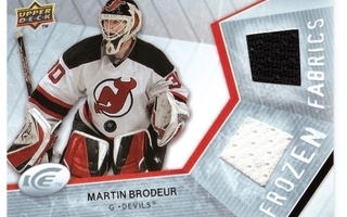MARTIN BRODEUR Devils Up.D. Ice 08-09 Jersey #FF-MB
