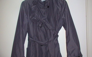 Hyväkuntoinen ARMANI Collezioni harma naisten takki, koko 42
