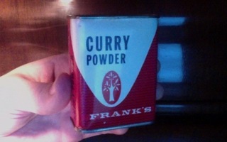 Frank´s Curry Powder,n.1950-luku, USA!