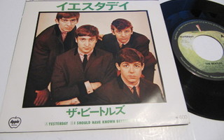 The Beatles Yesterday Japanilainen 7" sinkku EAR-20030