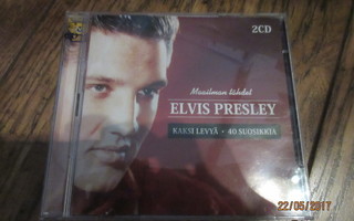 Elvis Presley kahden levyn cd.