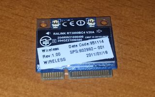 WiFi WLAN Mini PCI-E RaLink RT3090BC4 V20A 602992