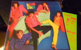 ROLLING  STONES :  DIRTY  WORK   1986  LP Katso TARJOUS