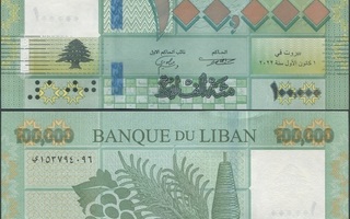 Libanon 100000 Livres 2022 (P-95e) UNC