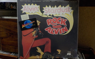 ALVIN STARDUST - ROCK WITH ALVIN EX-/EX LP