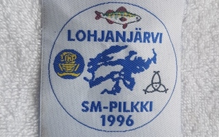 LOHJANJÄRVI SM-PILKKI 1996 Kangasmerkki