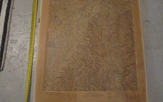 saksan schwarzwald vuoristoalueen kohokartta