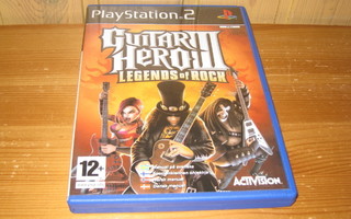 Guitar Hero III Legends of Rock Ps2