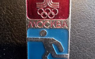 1980 Olympia lukkoneula pinssi