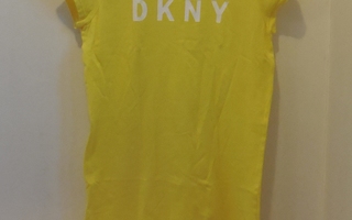 164 cm (14)  - DKNY auringonkeltainen T-paitamekko
