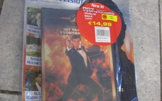 007 VAARAN VYÖHYKKEELLÄ ( AVAAMATON DVD + LEHTI )