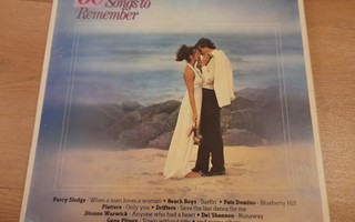 60 Songs to remember Tripla-LP 555029 Englanti