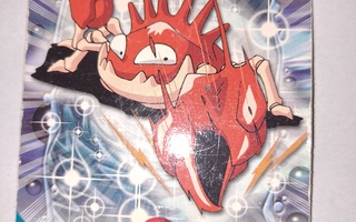 Pokémon Topps #99 Kingler card