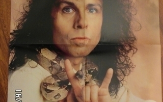Ronnie James Dio – MegaStar-lehden juliste 1986