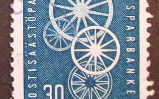 1961  Postisäästöpankki 75 v.  30 mk, Lape534 o