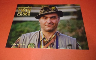 Twin Peaks keräilykortti numero 55
