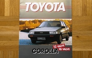 Esite Toyota Corolla 1986/1987, myös Corolla GT AE86