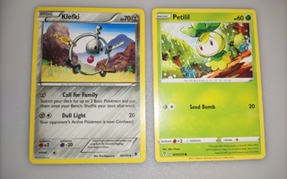 Pokemon kortit: Klefki / Petilil