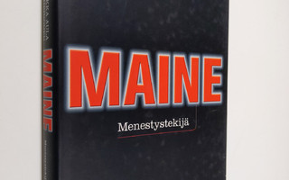 Pekka Aula : Maine : menestystekijä