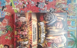 WWE Wrestlemania 39 dvd uusi ja muoveissa