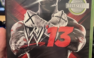 WWE 13 (Xbox 360) Uusi ja muoveissa