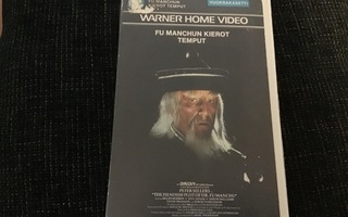 FU MANCHUN KIEROT TEMPUT  VHS