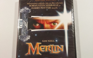 (SL) UUSI! DVD) Merlin (1998) Sam Neill, Isabella Rossellini