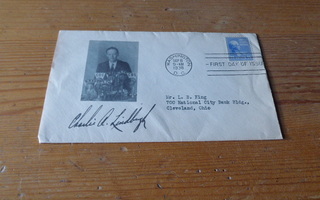 USA FDC Charles Lindbergh