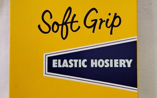 Scholl Soft Grip Elastic Hosiery tuotepakkaus v.1967