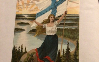 Suomi neito kulkenut 1907