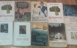 Harald Hornborg 10 kirjaa ruotsiksi
