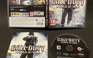 Call of Duty World at War - Nordic PS3 - CiB