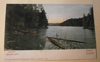 Ruovesi, Helvetinjärvi, vanha väripk, p. 1905