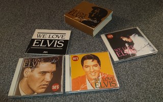 We love Elvis japanilainen 3CD boxi