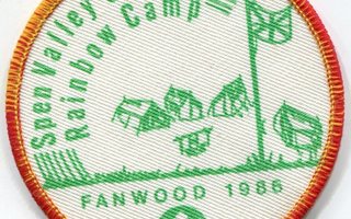 Kangasmerkki - Spen Valley Cubs Rainbow Camp Fanwood 1986