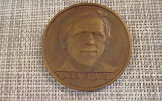 Praha 1989 mitali Václav Havel /Ronai 1989.
