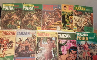 Tarzanin Poika/Tarzan Apinain Kuningas  lehtiä 1970-luku