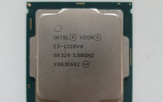 Xeon E3-1220V6